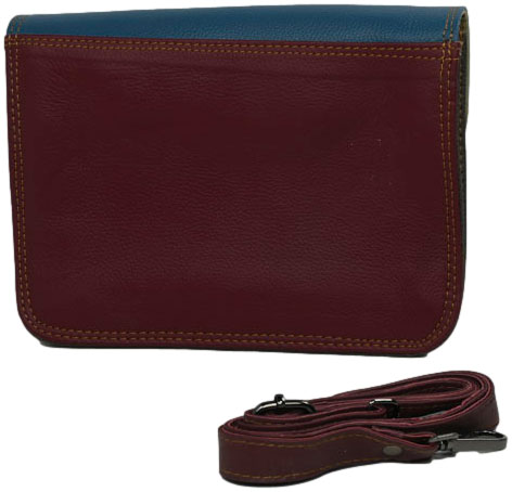 Torebka Stylowa Olivka 500010-1 Jola Multikolor Skóra Naturalna