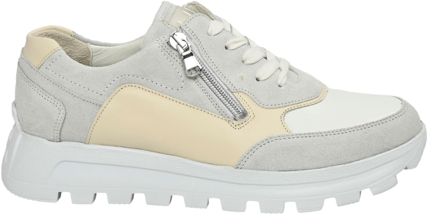 Sneakersy Wygodne Waldlaufer 993003 500 297 H-Ajala Snow Sabia Skóra Naturalna