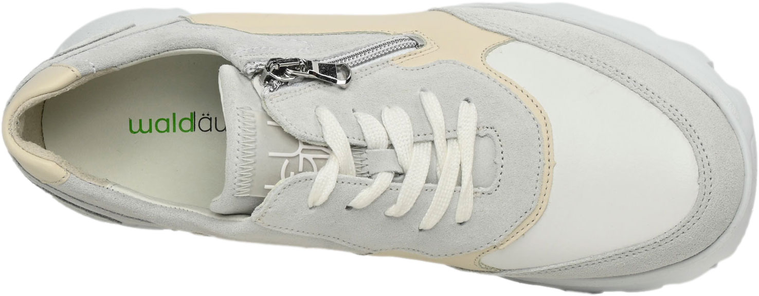 Sneakersy Wygodne Waldlaufer 993003 500 297 H-Ajala Snow Sabia Skóra Naturalna