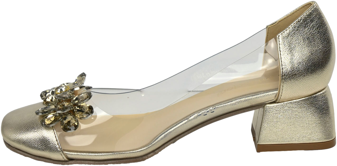 Czółenka Eleganckie Maccioni 525-08 Złote