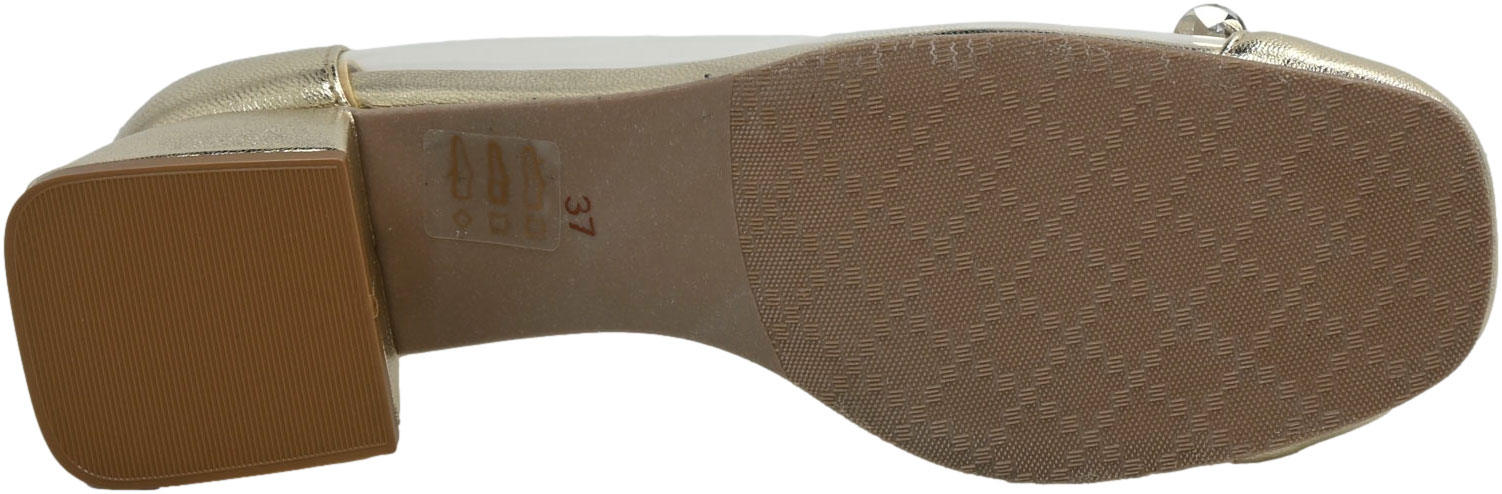 Czółenka Eleganckie Maccioni 525-08 Złote
