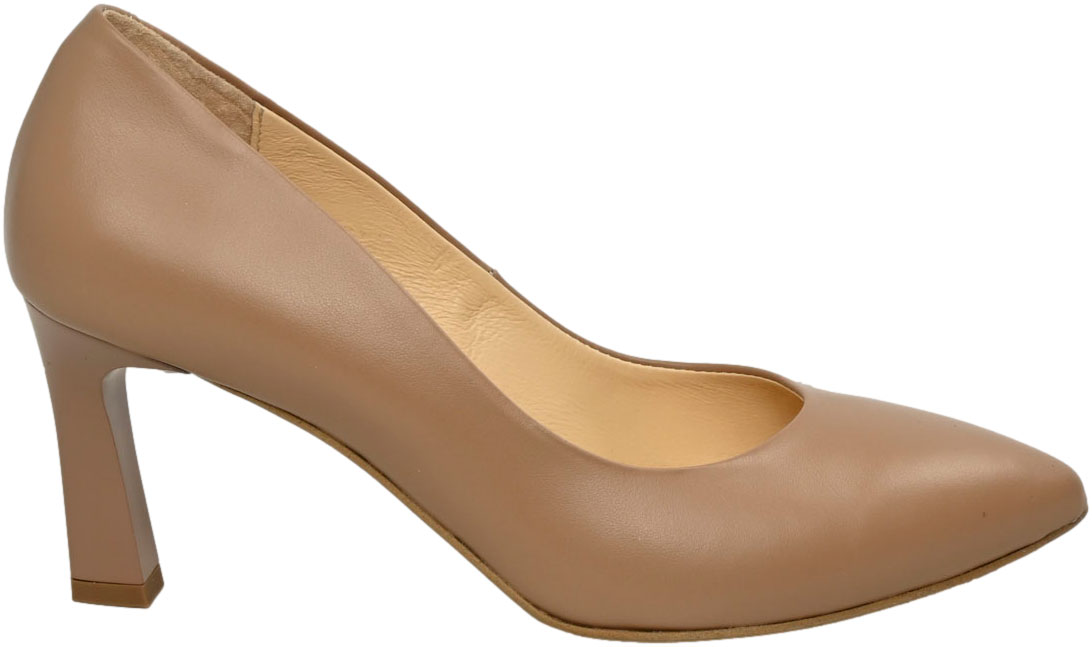 Czółenka Stylowe Tomex 1691/J30 Camel Skóra Naturalna