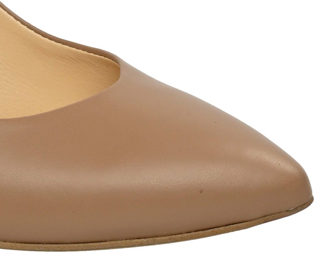 Czółenka Stylowe Tomex 1691/J30 Camel Skóra Naturalna