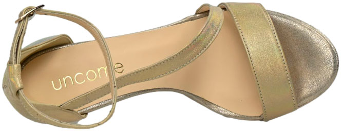 Sandały Stylowe Uncome 32102 Skorzane Tesla Beige Skóra Naturalna_TN