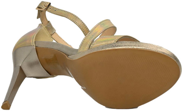 Sandały Stylowe Uncome 32102 Skorzane Tesla Beige Skóra Naturalna_TN