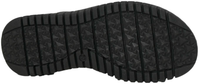 Sandały Wygodne Manitu 910162-01 Black Czarne Skóra Naturalna