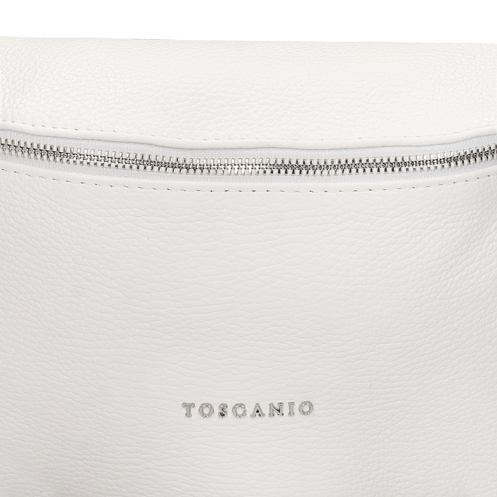 Torebka Toscanio F181 Biała D01 Skóra Naturalna