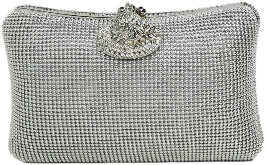 Torebka Stylowa Sevilla V6027 Silver Srebrny