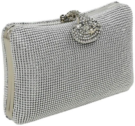 Torebka Stylowa Sevilla V6027 Silver Srebrny