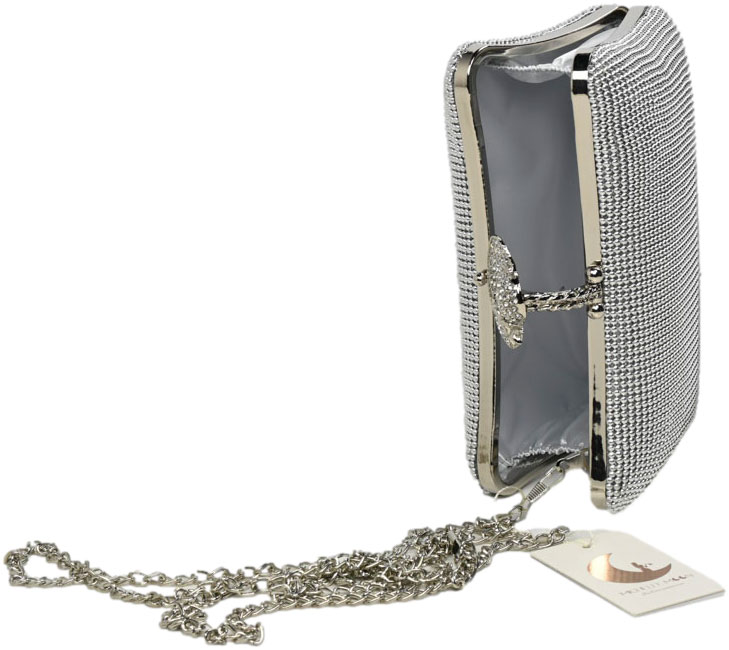 Torebka Stylowa Sevilla V6027 Silver Srebrny