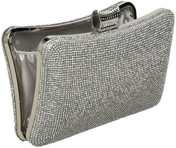 Torebka Stylowa Sevilla LK5870 Srebrny Silver