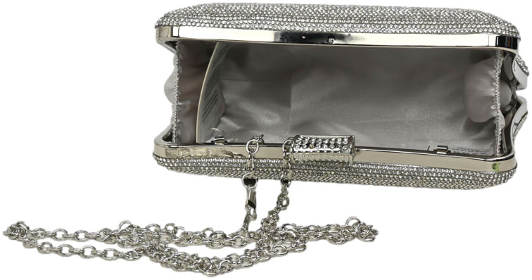 Torebka Stylowa Sevilla LK5870 Srebrny Silver