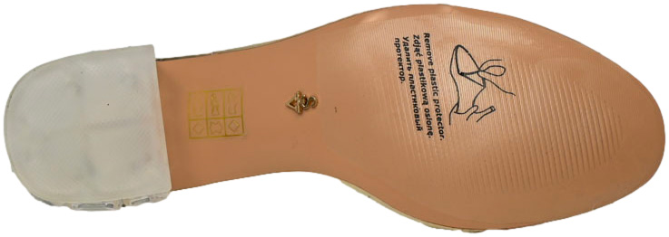 Sandały Modne Scaviola S-219 Gold Zlote_TN