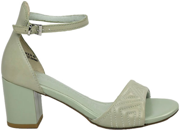 Sandały Stylowe Marco Tozzi 2-28379-20 732 Sage Błękitny_TN