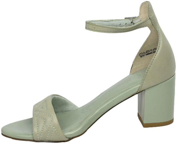 Sandały Stylowe Marco Tozzi 2-28379-20 732 Sage Błękitny_TN