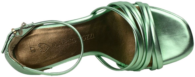 Sandały Modne Marco Tozzi 2-28386-20 750 Green Met._TN