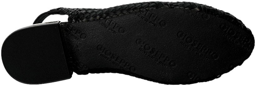 Baleriny Letnie GiosEppo 69142 Itapora Black Czarne_TN