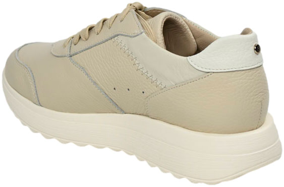 Sneakersy Stylowe Ryłko D1RY1_V_ _8TR Beżowe Skóra Naturalna