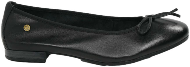 Baleriny Wygodne Maciejka P6800-01 00 Czarne Skóra Naturalna