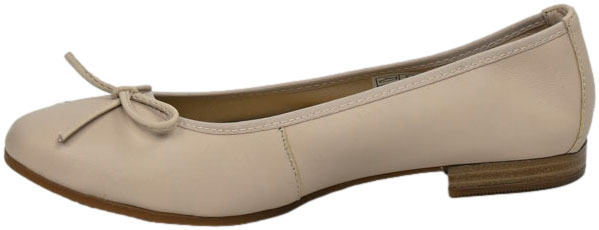 Baleriny Stylowe Maciejka P6800-04 00 Beż Skóra Naturalna