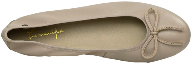 Baleriny Stylowe Maciejka P6800-04 00 Beż Skóra Naturalna