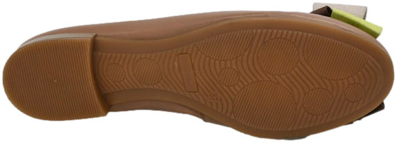 Baleriny Modne Maciejka P6801-14 00 Jasny Brąz Skóra Naturalna