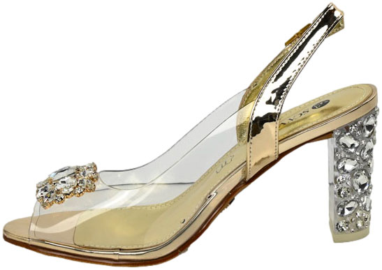 Sandały Stylowe Scaviola S-206 Gold Złote