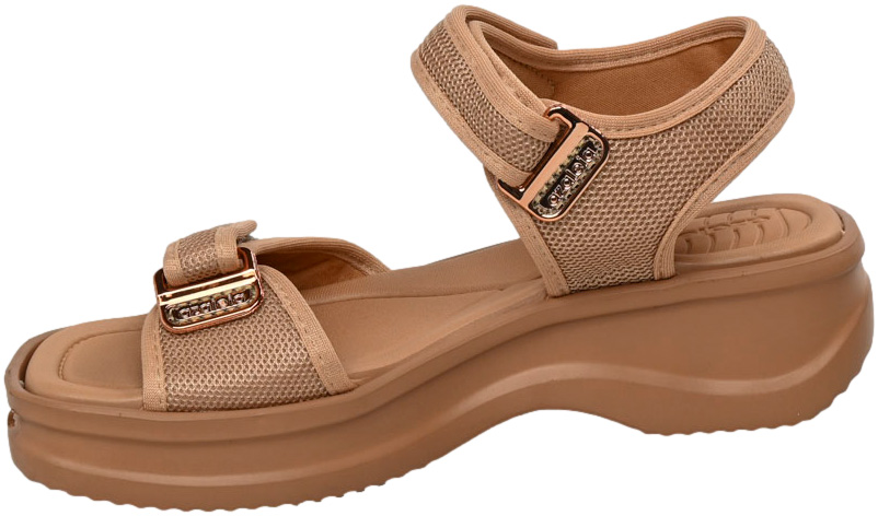 Sandały Stylowe Azaleia 18451 Vera Therapy  AG360 Brown_TN