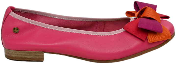 Baleriny Modne Maciejka P6801-15 00 Różowe Skóra Naturalna