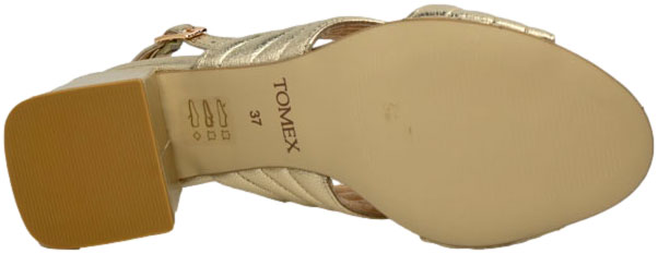 Sandały Tomex 1670 Złoty
