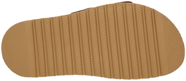 Klapki Modne Venezia B048SUBROBK043 Brąz Skóra Naturalna