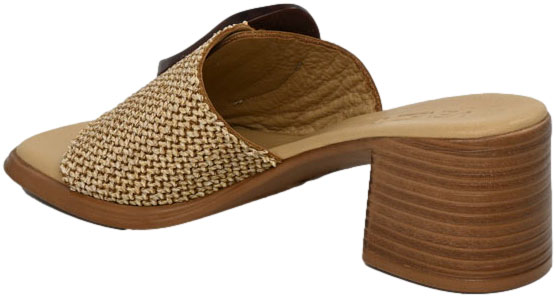 Klapki Eleganckie Venezia R0021NBEOBK144 Beż Skóra Naturalna
