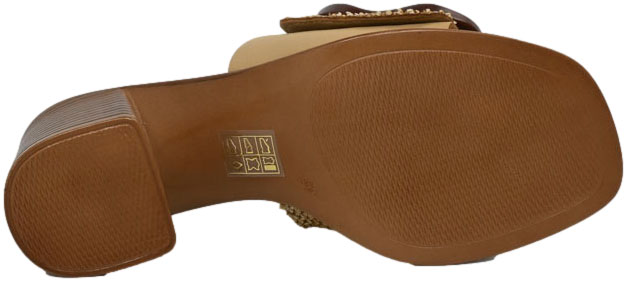 Klapki Eleganckie Venezia R0021NBEOBK144 Beż Skóra Naturalna