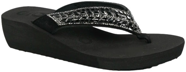 Klapki Japonki GiosEppo 71994 Black Czarne