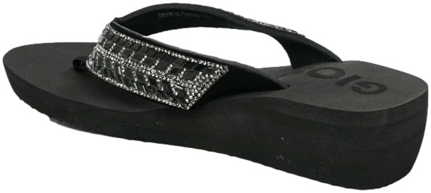 Klapki Japonki GiosEppo 71994 Black Czarne