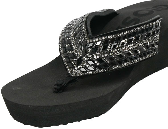 Klapki Japonki GiosEppo 71994 Black Czarne