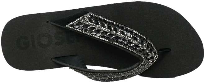 Klapki Japonki GiosEppo 71994 Black Czarne