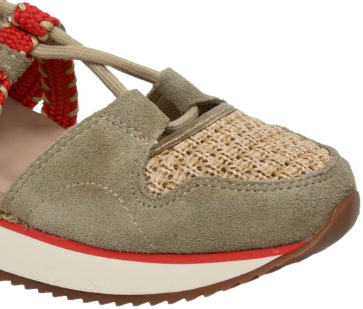 Sandały Wygodne GiosEppo 74272 Beige GrisWold Skóra Naturalna