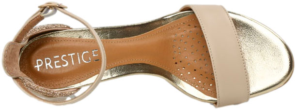 Sandały Stylowe Prestige 2101/OBL S-128  Skóra Naturalna