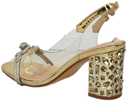 Sandały Komfortowe S.Barski MR51-705 Gold