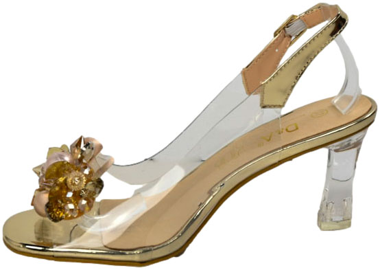 Sandały Komfortowe S.Barski MR51-X951 Gold