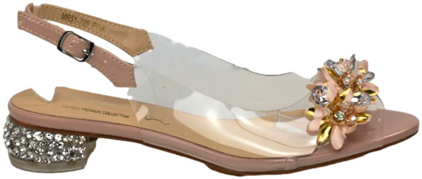 Sandały Komfortowe S.Barski MR51-709 Pink