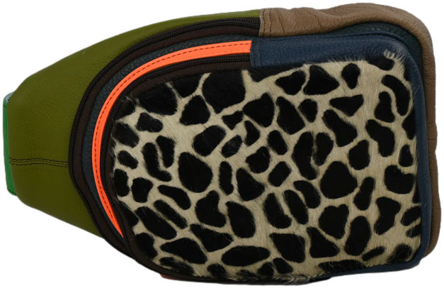 Plecak Wykonany Ręcznie Olivka 100026 Ada 3 Multikolor Skóra Naturalna