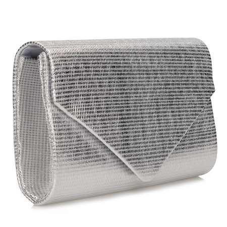 Torebka Toscanio A-2505 Silver Skóra Naturalna