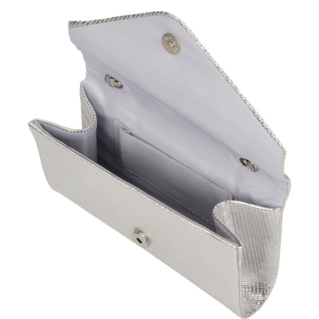 Torebka Toscanio A-2505 Silver Skóra Naturalna