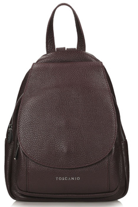 Torebka Toscanio A186 Bordo D54 Plecak Skóra