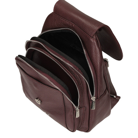 Torebka Toscanio A186 Bordo D54 Plecak Skóra
