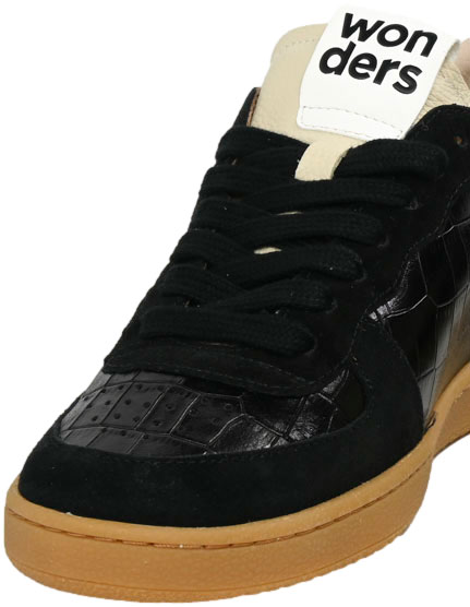 Sneakersy Wygodne Wonders AP-2002 Trend Negro Austral Negeo