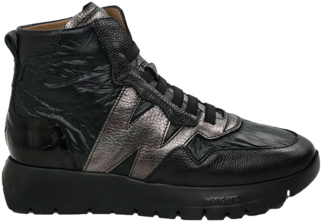 Botki Modne Wonders A-2493 Negro Plom 