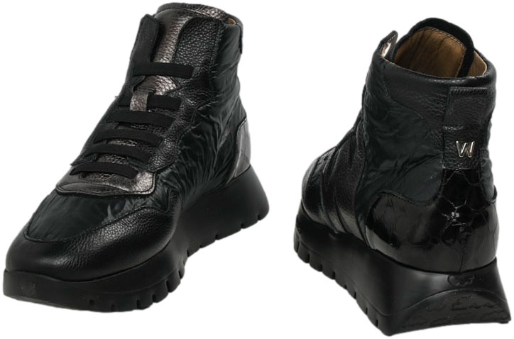 Botki Modne Wonders A-2493 Negro Plom 